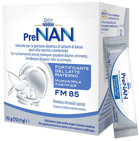 PRENAN FORTIFICANTE DEL LATTE MATERNO FM85 72 BUSTINE X 1 G - Fontenova srl