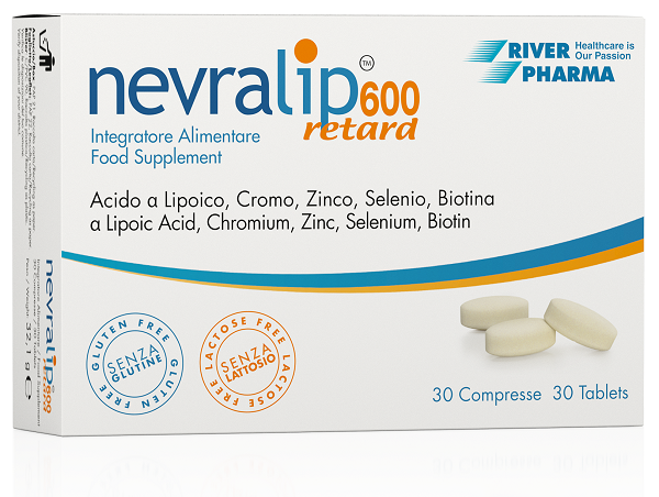 NEVRALIP 600 RETARD 30 COMPRESSE - Fontenova srl