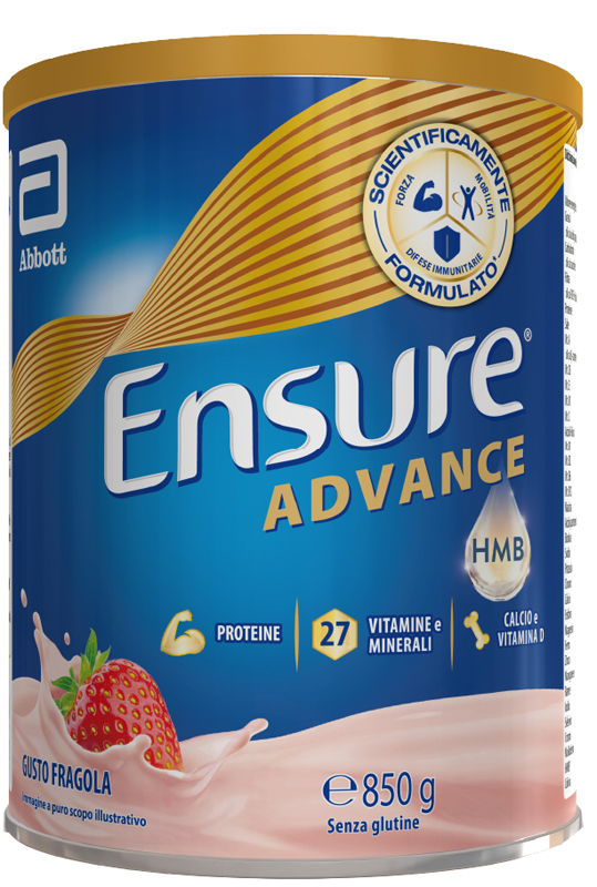 ENSURE ADVANCE FRAGOLA 850 G - Fontenova srl