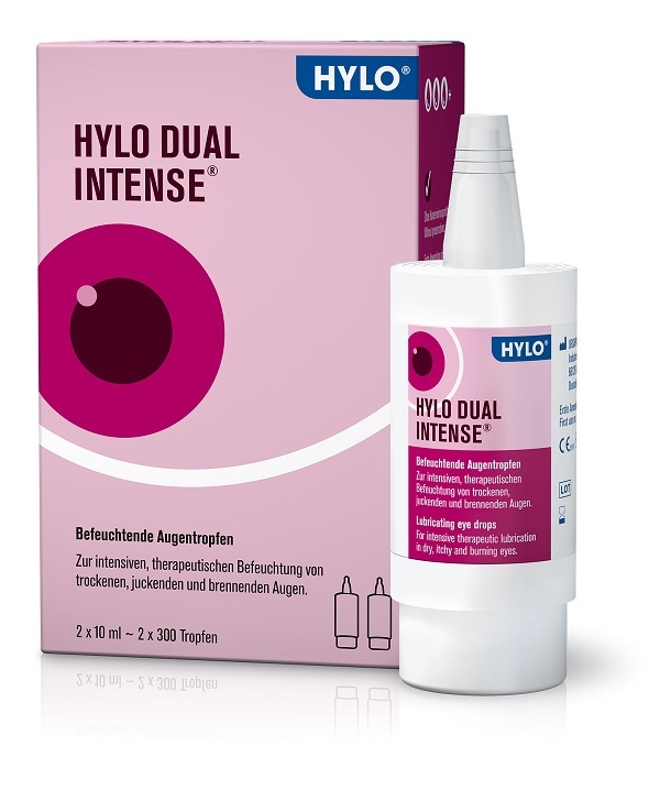 HYLO DUAL INTENSE COLLIRIO 2 FLACONCINI DA 10 ML - Fontenova srl