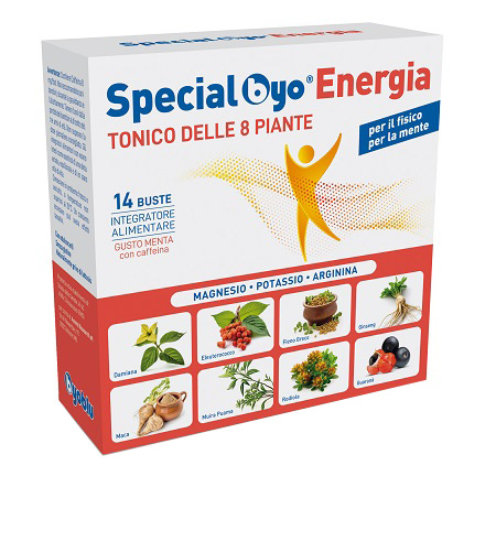 SPECIAL BYO ENERGIA CON EDULCORANTI 14 BUSTE - Fontenova srl