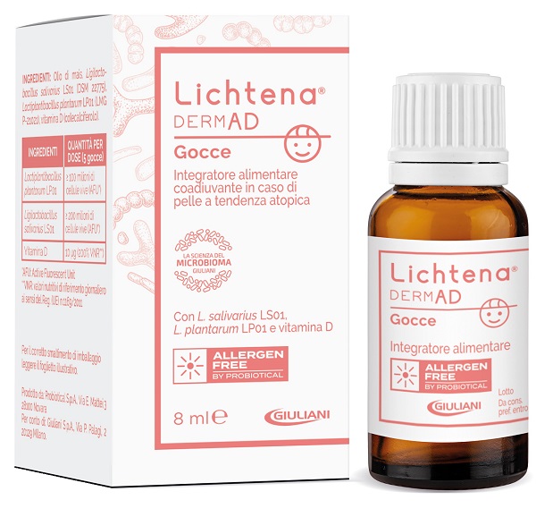 LICHTENA DERMAD GOCCE 8 ML - Fontenova srl