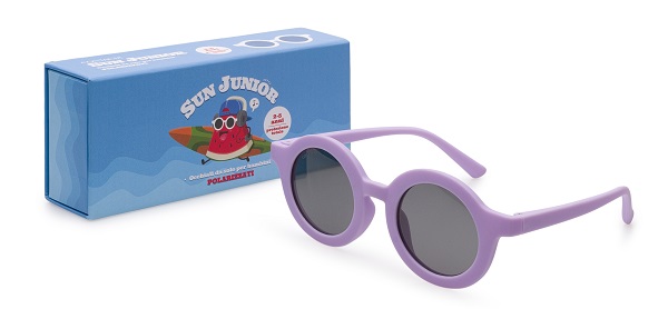 CONTACTA SUN JUNIOR LILLA 2-5 ANNI OCCHIALE DA SOLE POLARIZZATO PER BAMBINI - Fontenova srl
