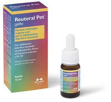 REUTERAL PET GATTO GOCCE 10 ML - Fontenova srl