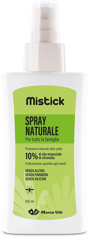 MISTICK ANTIZANZARA NATURALE 100 ML - Fontenova srl