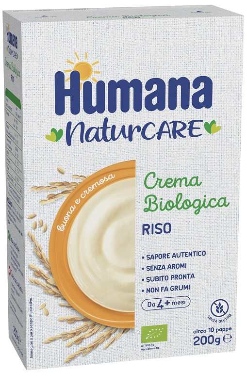 HUMANA CREMA DI RISO BIOLOGICO 200 G - Fontenova srl