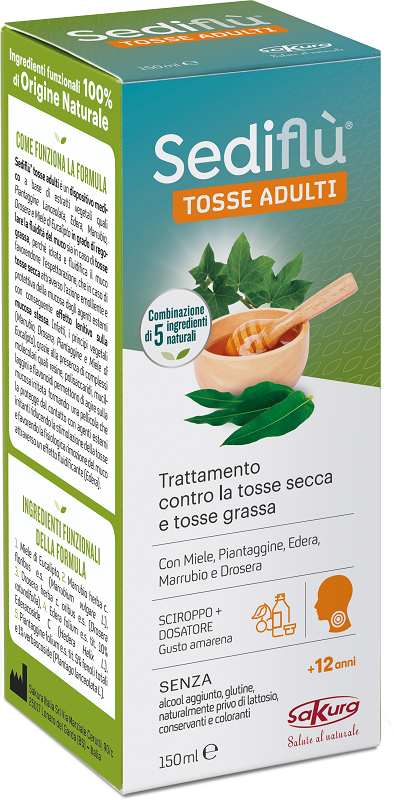 SEDIFLU TOSSE ADULTI 150 ML - Fontenova srl