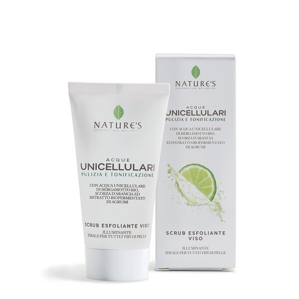 ACQUE UNICELLULARI SCRUB ESFOLIANTE VISO 50 ML NATURE'S - Fontenova srl