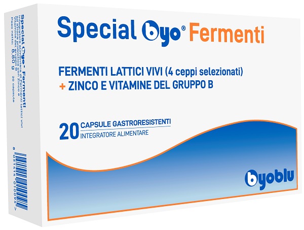 SPECIAL BYO FERMENTI 20 CAPSULE GASTRORESISTENTI - Fontenova srl