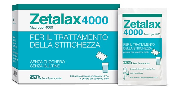 ZETALAX 4000 20 BUSTINE DA 10,7 G SENZA ZUCCHERO SENZA GLUTINE - Fontenova srl