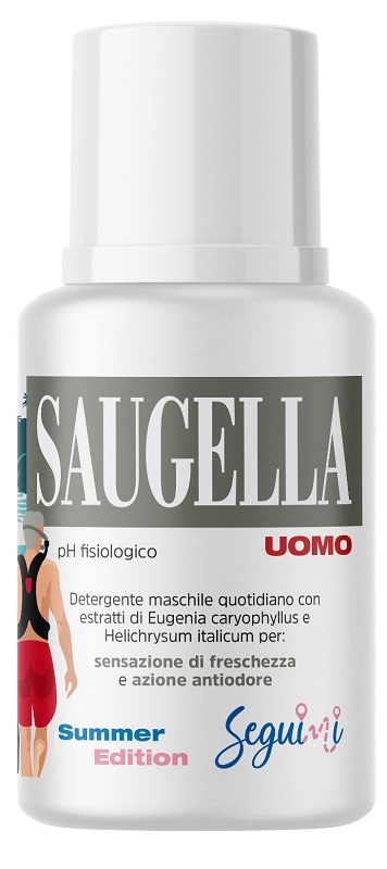 SAUGELLA UOMO PH FISIOLOGICO DETERGENTE MASCHILE QUOTIDIANO 100 ML - Fontenova srl