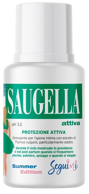 SAUGELLA ATTIVA PH 3,5 PROTEZIONE ATTIVA DETERGENTE IGIENE INTIMA 100 ML - Fontenova srl
