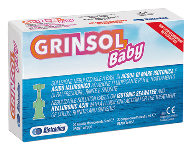 GRINSOL BABY 20 FIALE DA 5 ML - Fontenova srl