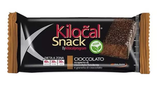 KILOCAL BARRETTA SNACK CIOCCOLATO 33 G - Fontenova srl