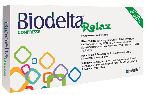BIODELTA RELAX 30 COMPRESSE - Fontenova srl