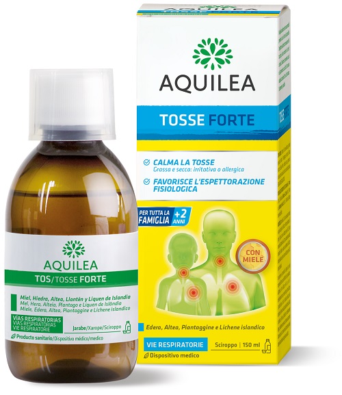 AQUILEA TOSSE FORTE SCIROPPO 150 ML - Fontenova srl
