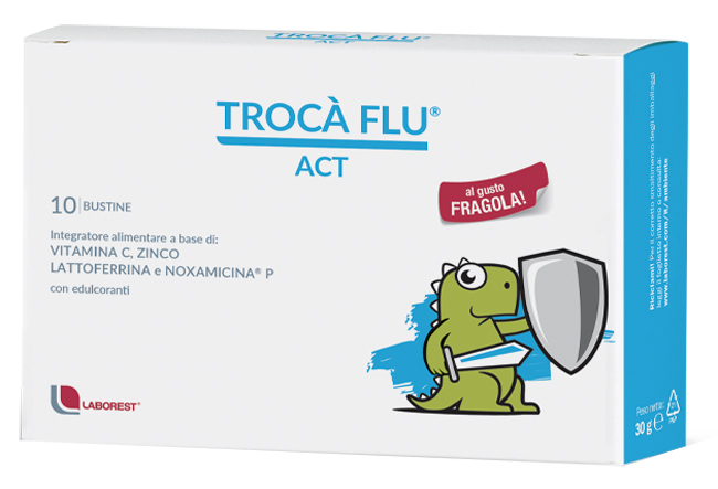 TROCA' FLU ACT 10 BUSTINE - Fontenova srl