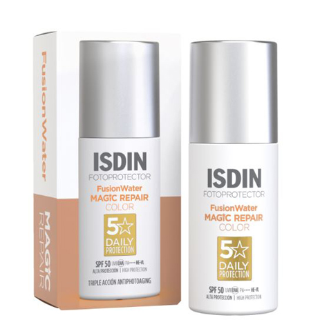 FOTOPROTECTOR FUSION WATER MAGIC REPAIR COLOR SPF 50 50 ML - Fontenova srl