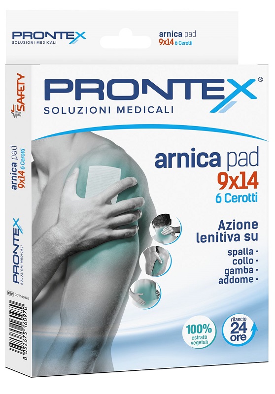 CEROTTO PRONTEX ARNICA PAD 9 X 14 6 PEZZI - Fontenova srl