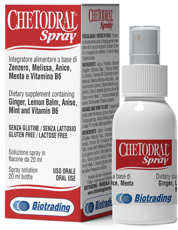 CHETODRAL SPRAY 20 ML - Fontenova srl