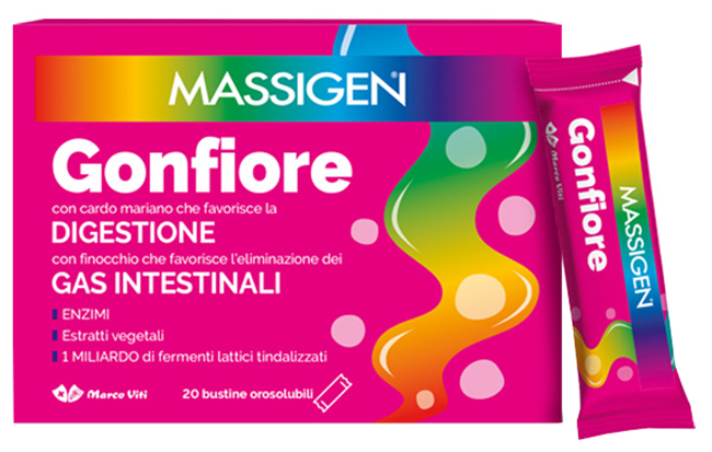 MASSIGEN GONFIORE 20 BUSTINE OROSOLUBILI - Fontenova srl