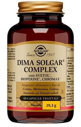 DIMA SOLGAR COMPLEX 60 CAPSULE VEGETALI - Fontenova srl