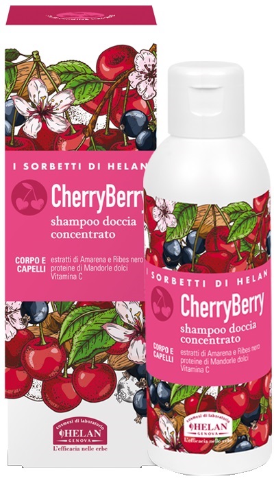 I SORBETTI DI HELAN CHERRYBERRY SHAMPOO DOCCIA CONCENTRATO 150 ML - Fontenova srl