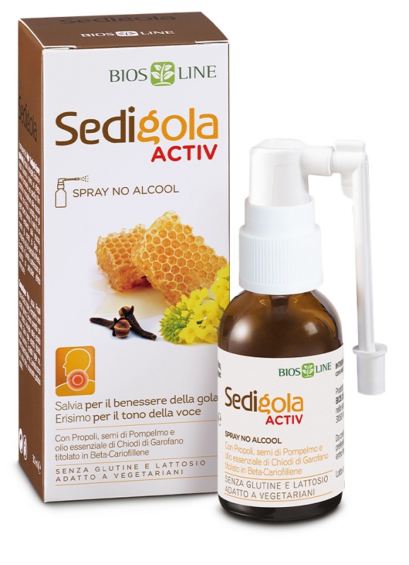 APIX SEDIGOLA ACTIV SPRAY GOLA 30 ML - Fontenova srl