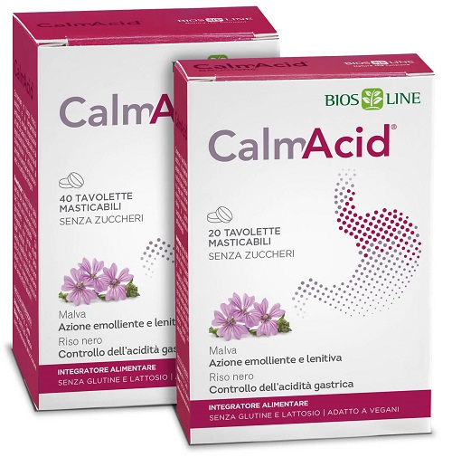 CALMACID 20 TAVOLETTE MASTICABILI - Fontenova srl