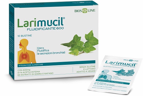 LARIMUCIL FLUIDIFICANTE 600 10 BUSTINE - Fontenova srl