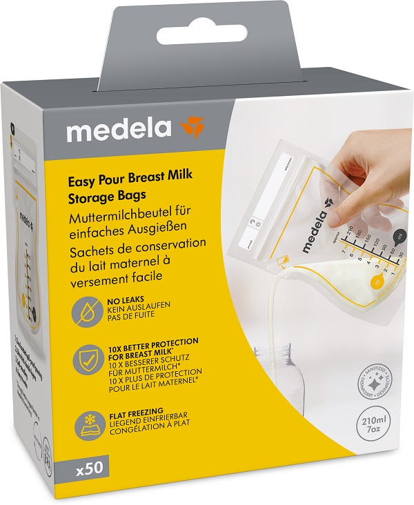EASY POUR SACCA CONSERVAZIONE LATTE MATERNO 50 PEZZI - Fontenova srl