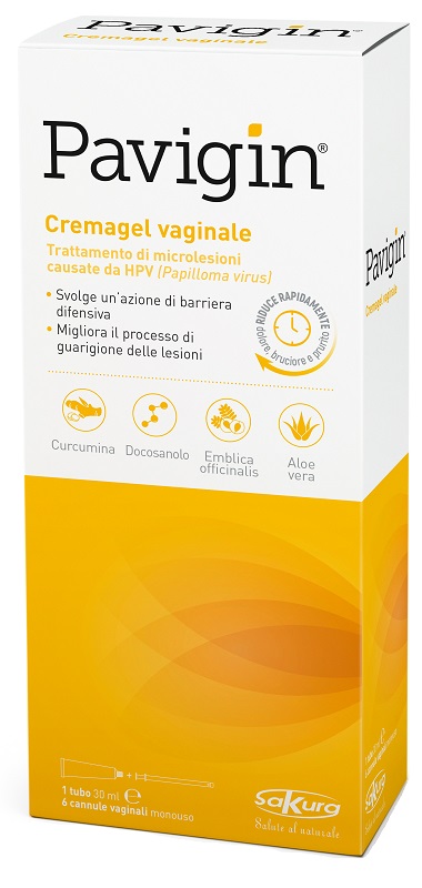 PAVIGIN CREMAGEL VAGINALE 30 ML CON 6 CANNULE VAGINALI MONOUSO - Fontenova srl