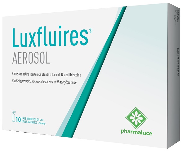 SOLUZIONE PER AEROSOL LUXFLUIRES 10 FIALE 5 ML - Fontenova srl