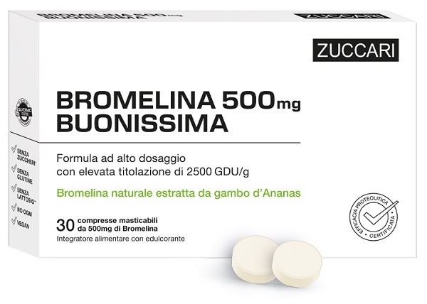 BROMELINA 500 BUONISSIMA 30 COMPRESSE - Fontenova srl