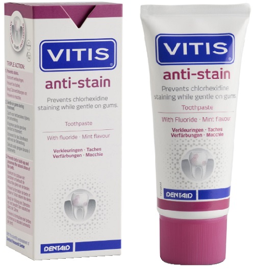 VITIS ANTISTAIN DENTIFRICIO 50 ML - Fontenova srl