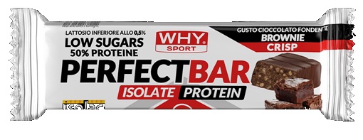 WHYSPORT PERFECT BAR FONDENTE BROWNIE 50 G - Fontenova srl