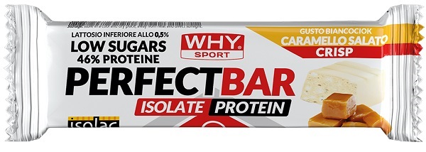 WHYSPORT PERFECT BAR BIANCOCIOK CARAMELLO SALATO 50 G - Fontenova srl
