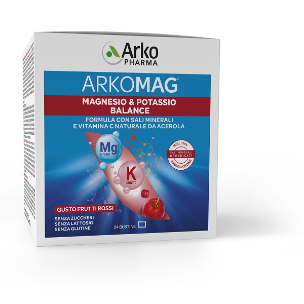 ARKOMAG MAGNESIO & POTASSIO BALANCE 24 BUSTINE - Fontenova srl