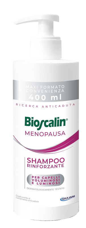 BIOSCALIN MENOPAUSA SHAMPOO RINFORZANTE 400 ML - Fontenova srl