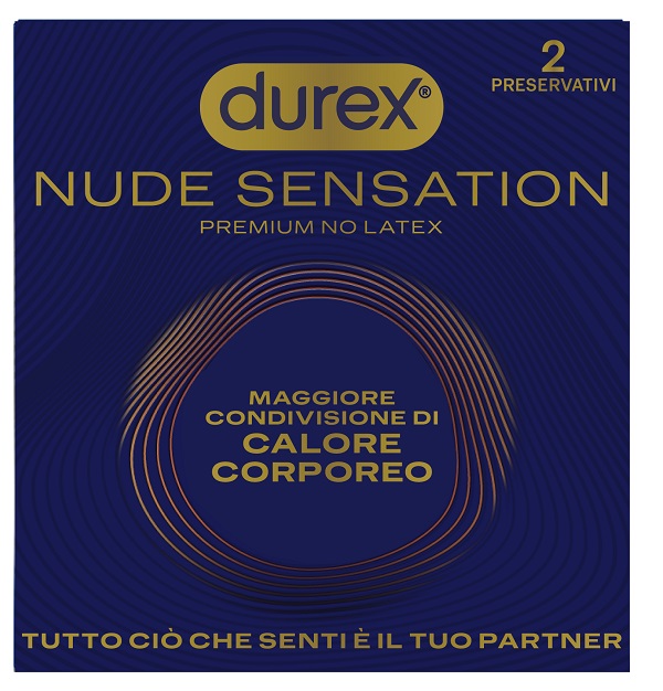 PRESERVATIVO DUREX NUDE SENSATION 2 PEZZI - Fontenova srl