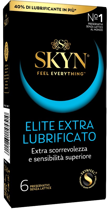 PROFILATTICO SKYN ELITE EXTRA LUBRIFICATO 6 PEZZI - Fontenova srl
