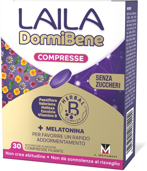 LAILA DORMIBENE 30 COMPRESSE - Fontenova srl