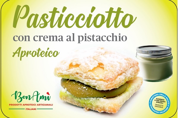 BONAMI' PASTICCIOTTO CREMA PISTACCHIO 200 G - Fontenova srl