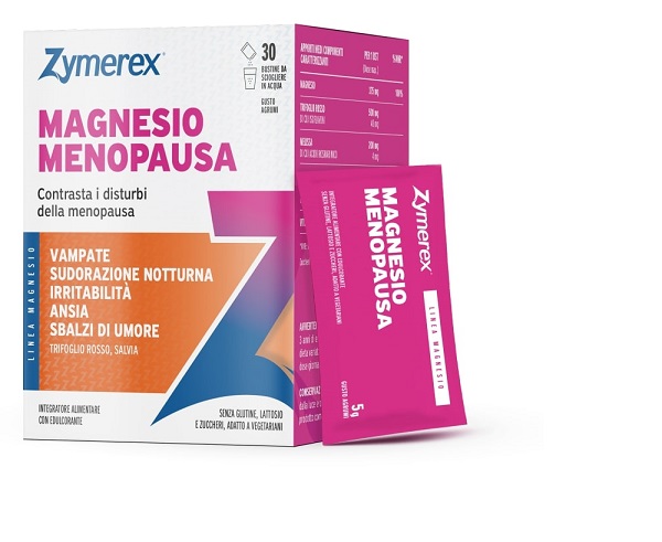 ZYMEREX MAGNESIO MENOPAUSA 30 BUSTINE - Fontenova srl