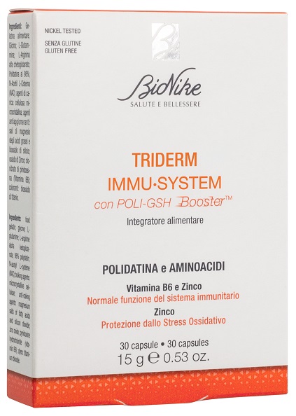 TRIDERM IMMU SYSTEM 30 CAPSULE - Fontenova srl