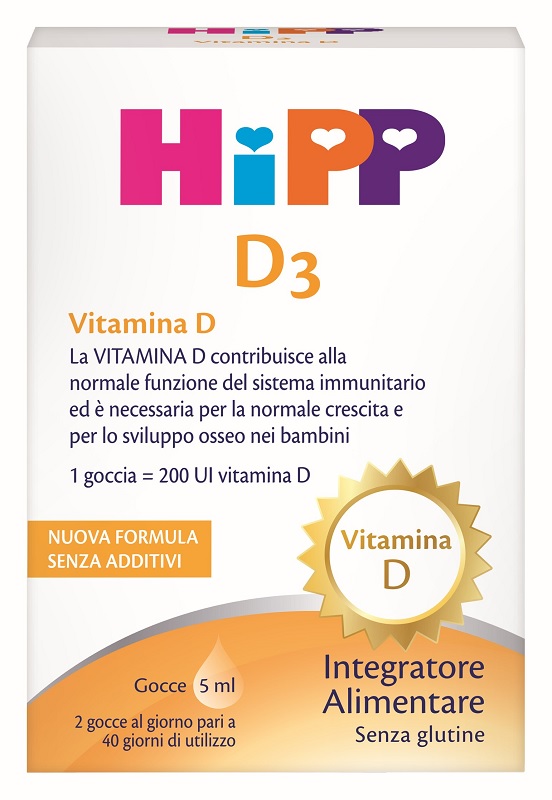 HIPP D3 5 ML NUOVA FORMULA - Fontenova srl