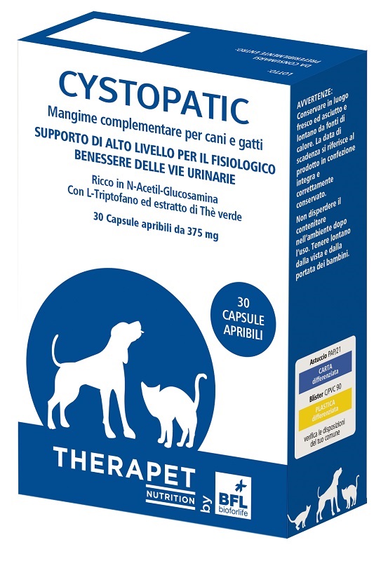CYSTOPATIC THERAPET 30 CAPSULE - Fontenova srl