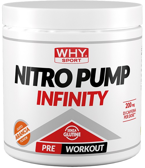WHYSPORT NITRO PUMP INFINITY ARANCIA 200 G - Fontenova srl