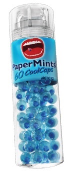 PAPERMINTS TWIST 60 COOL CAPS ARTIC ICE - Fontenova srl