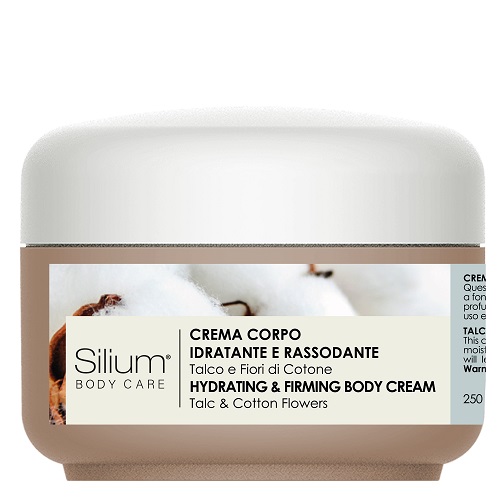 SILIUM CREMA CORPO TALCO COTONE 250 ML - Fontenova srl